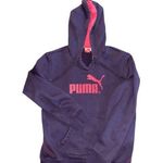 Puma  Women's Purple Hoodie with Pink Accents Photo 0