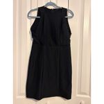 ZARA W&B Black Pinstripe Sleeveless Sheath Dress Women Size L Size L Photo 1