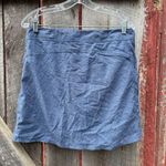 Marmot  Mari Mini Skort - Navy Blue with Plaid Print Photo 1