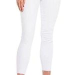 Kut From The Kloth White Skinny Jeans Raw Hem Size 6 Photo 0