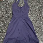 Heathyoga Purple Athletic Tennis Dress W/ Shorts, Pockets Women's Small Photo 0