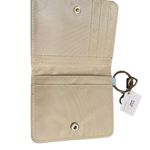 Mary square leopard pint key chain wallet card case NWT Blue Photo 2