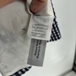 J.Crew Gingham blue white Blazer nautical preppy casual vacation office size 2 Photo 10