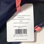 Agent Provocateur NWT L’agent navy blue orange strappy bikini bottoms sexy Photo 3