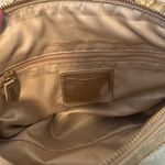 Coach Signature Patchwork Leather & Canvas Handbag Purse With Handles F17164 Photo 7