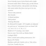 Habitat Like New  Travel Dot Collar Dress Black White Size Small Photo 10