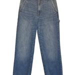 Current/Elliott Current Elliott Wide Leg Carpenter Jeans - size 25 Photo 0