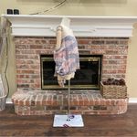 Liberty Love off the shoulder red white and blue zig zag top / L / NWT Photo 5