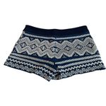 THML  embroidered blue shorts Photo 2