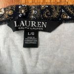 Ralph Lauren Lauren  Black Label Paisley Print Women's Top Photo 3