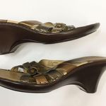I Love Comfort Bronze Metallic Sandals Brown Size 9 Photo 4