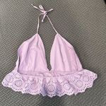 Romwe Halter Lace Top Photo 1