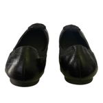 Kate Spade Black Leather Slip On Ballet Flats Size 6.5 Photo 4