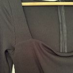 Princess Polly  Black Long-Sleeve Romper Photo 8