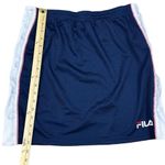 FILA  Women’s Miriam Retro Snap Away Jersey Style Mini Skirt Size Medium Photo 8