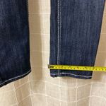 BB Jeans Embellished Dark Wash Denim Rhinestone Pocket Straight Leg Jeans Size 7 Silver Photo 10