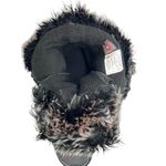 The North Face Black Nuptse Purna Suede Leather Faux Fur Boots Photo 14