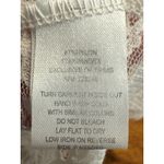 White Lace Tank Top Large WR L Racerback Shirt Blouse Photo 6