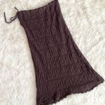 Y2K Crochet Fairy Skirt Brown Size M Photo 0