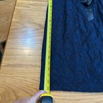 Adrianna Papell  Midnight Blue Cocktail Lace Dress Belt Size 10 Wedding Cocktail Photo 2