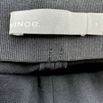 Vince Stitch Front Pants High-Waist Straight Leg Seamed Stretch Cropped Black M Photo 2