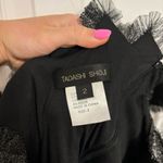 Tadashi Shoji  Metallic Off The Shoulder Gown Photo 10