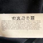 Armani Collezioni Armani black stretch sleeveless top, ladies 10 gathered drape belt detail knit Photo 9