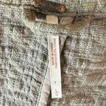 Free People  Bohemian Textured Belted Kimono Jacket Cardigan Neutral Taupe Large Photo 3