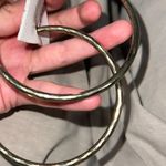 Free People Oversized Gold Hoops Photo 4