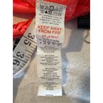 Boohoo Coral Red Long Sleeve Mini Dress with Braided Belt Size 4 Photo 7