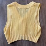 BDG UO  Yellow Knit Vest Size Small Photo 3