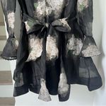 Zimmermann New  Balance Long Sleeve Mini Dress in Black Photo 7