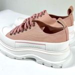Alexander McQueen Tread Slick Low Top Sneaker Pink Size 37 NEW Photo 2