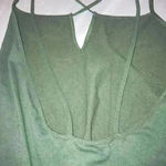 Free People Intimately Army Green BodySuit size Medium Size Large Exc Con Photo 3