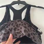 Varley NWT  Basset Sports Bra: Iron Grey Cheetah Print Size S Photo 5