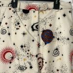 Please Printed Ankle Length Dress Pants(Size Small) Brown Photo 8