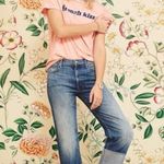 Mother Jean Dusty Cuff Fray Crop Mums The Word Wash Size 26 Photo 0