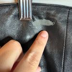 wilson's leather Vtg  black leather zip up pants Photo 4