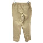 Isaac Mizrahi  Live! (14) Women's Cream Tapered Skinny Ankle Mom Pants Photo 1