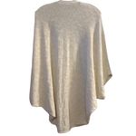 Roxy Womens Knit Open Front Poncho Cardigan Sweater Cream Small Photo 1