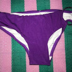 Beach Joy  Size Small Purple Bikini Bottom With Large Metal Buckle. New With Tags Photo 0