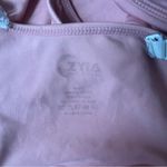 Zyia Active Pink Logo Elastic Band Adjustable Straps Sports Sleep Bra Large (2) Photo 2