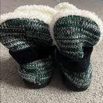 NFL  NEW YORK JETS - Green and White Fuzy Slippers Womens M 7-8 NWOT Photo 4