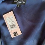 Showpo Navy Wrap Dress Photo 3