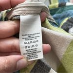 Free People Jumpsuit linen striped plunge straight leg womens Pink (size 2) boho Photo 9