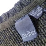 Quinn Green Patchwork Knit Pullover Sweater Size M Photo 3