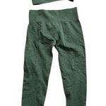 Workout sports bra and matching leggings. Small, Green, NWOT Green Photo 1