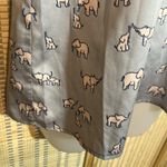 Current Air Silver Gray Tank Top Black Trim Pink Elephant Print Medium PJ Top? Photo 6