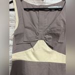 See By Chloe See‎ by Chloe Ivory Taupe Bow Dress Size 4 Photo 4