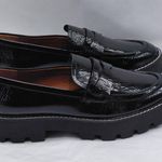 Franco Sarto Women's Balin Platform Penny Loafer 9.5M Black Office Casual Shoes Photo 0